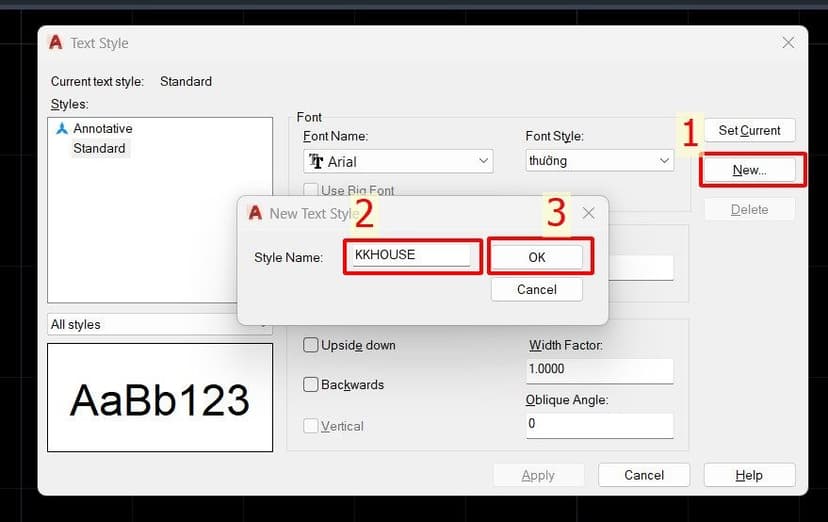 Hướng dẫn cách viết và chỉnh sửa chữ trong AutoCAD 