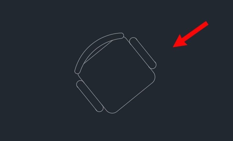 Cách Dùng Lệnh Xoay (Rotate) Trong Autocad 