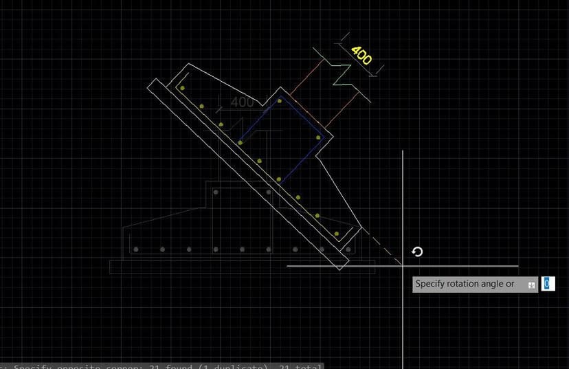 Cách Dùng Lệnh Xoay (Rotate) Trong Autocad 