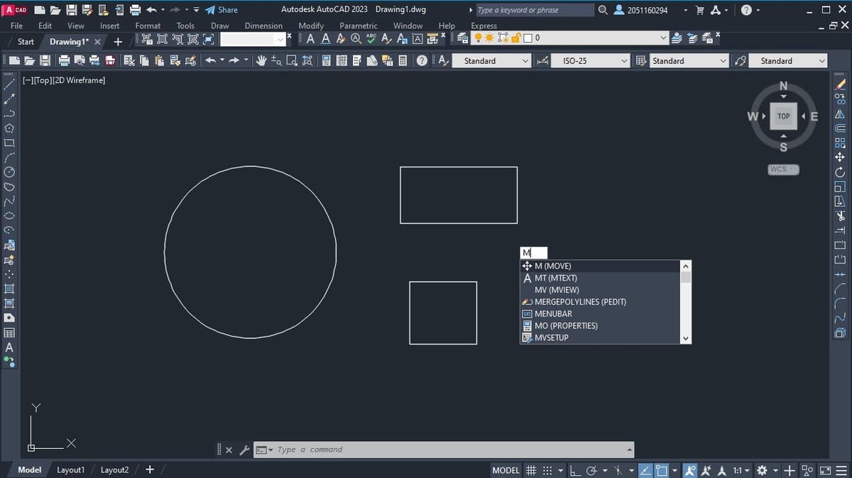 Hướng dẫn sử dụng lệnh di chuyển (Move) trong AutoCAD