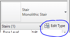 ve cau thang trong revit