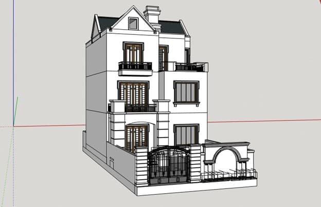 Revit và Sketchup