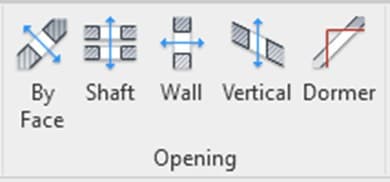 đục lỗ sàn trong revit