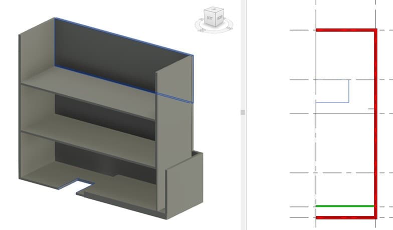 đục lỗ sàn trong revit