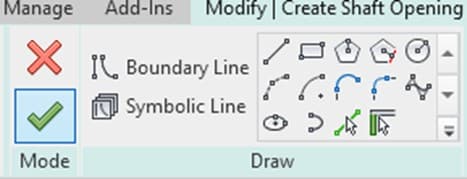 đục lỗ sàn trong revit