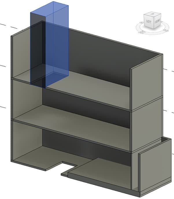 đục lỗ sàn trong revit