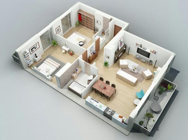 thiết kế nội thất nhà phố