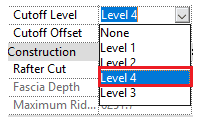 vẽ mái trong revit