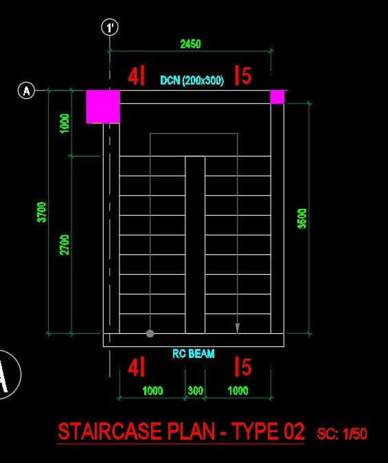 vẽ thang kết cấu trong Revit