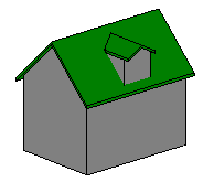 vẽ mái trong revit
