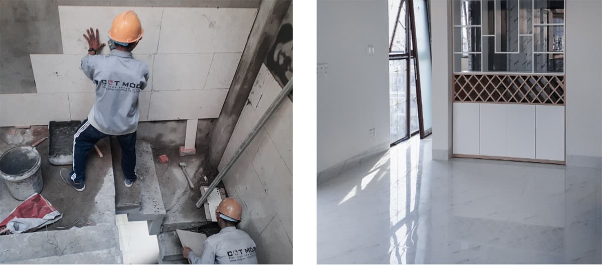 quy trình xây dựng nhà dân dụng 