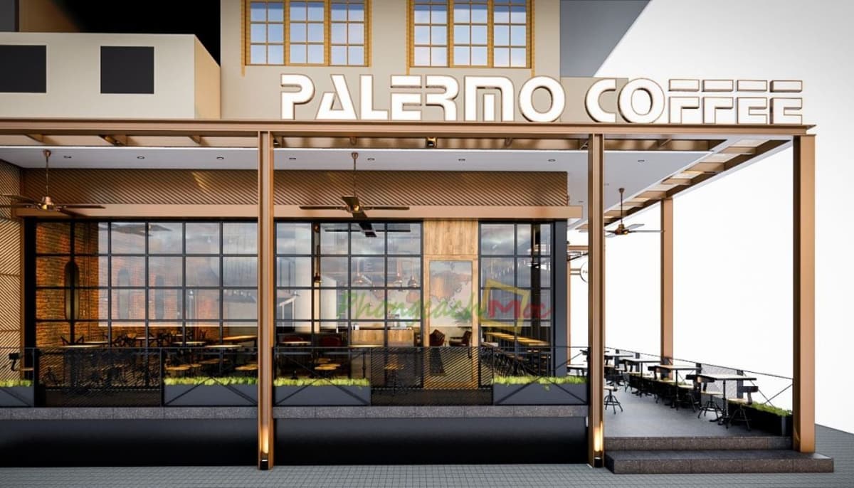 Gợi ý thiết kế mặt tiền quán cafe ấn tượng từ ánh nhìn đầu tiên