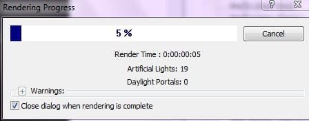 Render trong Revit