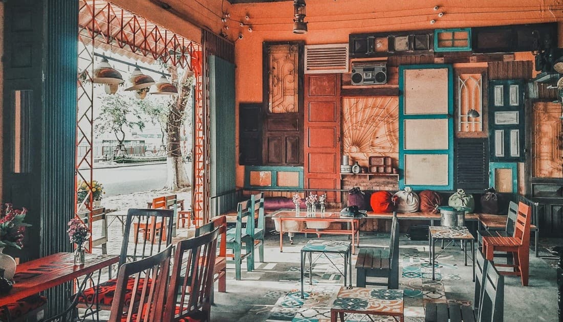Phong cách thiết kế vintage kết hợp với “vibe” phố cổ