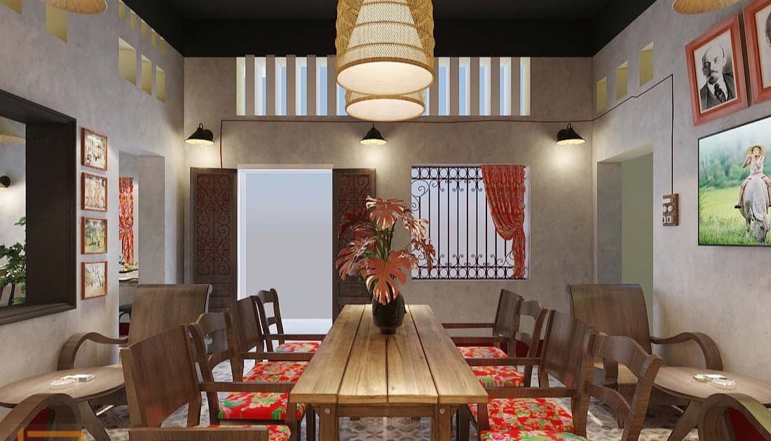 Lối thiết kế kiến trúc và trang trí nội thất hoài niệm 