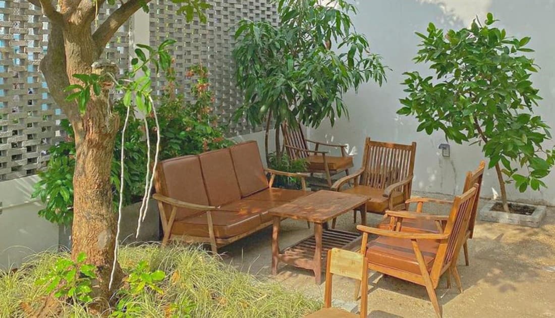 Quán cà phê vintage đồng quê 