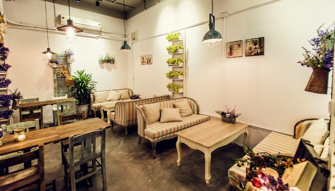 Style vintage đơn giản, thô mộc 