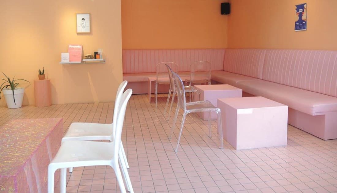 Quán cafe phong cách Hàn Quốc lãng mạn