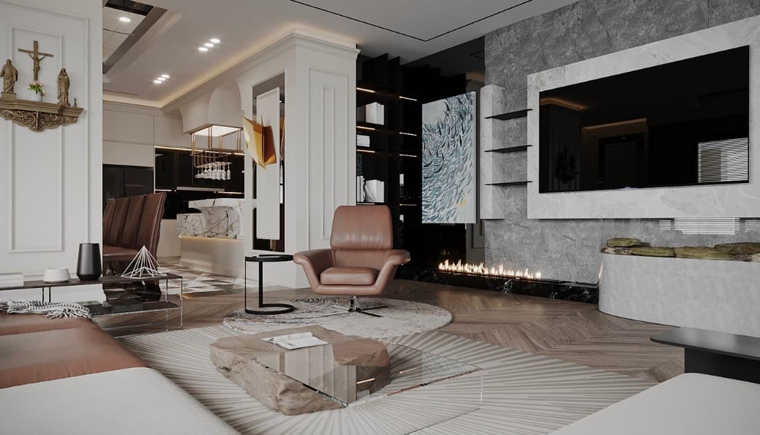 Những gam màu tươi sáng sẽ đại diện cho phong cách hiện đại