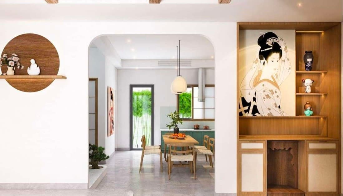 Thiết kế sử dụng gỗ tầm vị thế của chủ nhà
