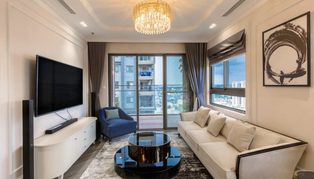 Nội thất chung cư tân cổ điển cao cấp và ấn tượng