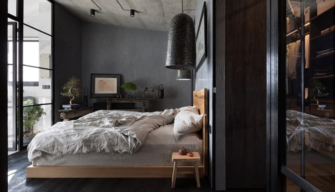Độc đáo với phong cách Wabi sabi trong thiết kế nội thất chung cư 80m2