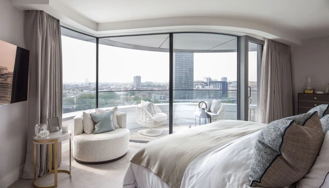 Mẫu thiết kế nội thất chung cư 90m2 2 phòng ngủ đẹp