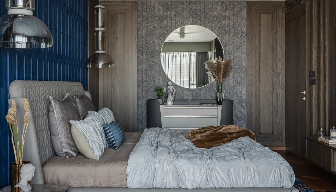 Thiết kế căn hộ chung cư 90m2 3 phòng ngủ hiện đại và đầy đủ tiện nghi