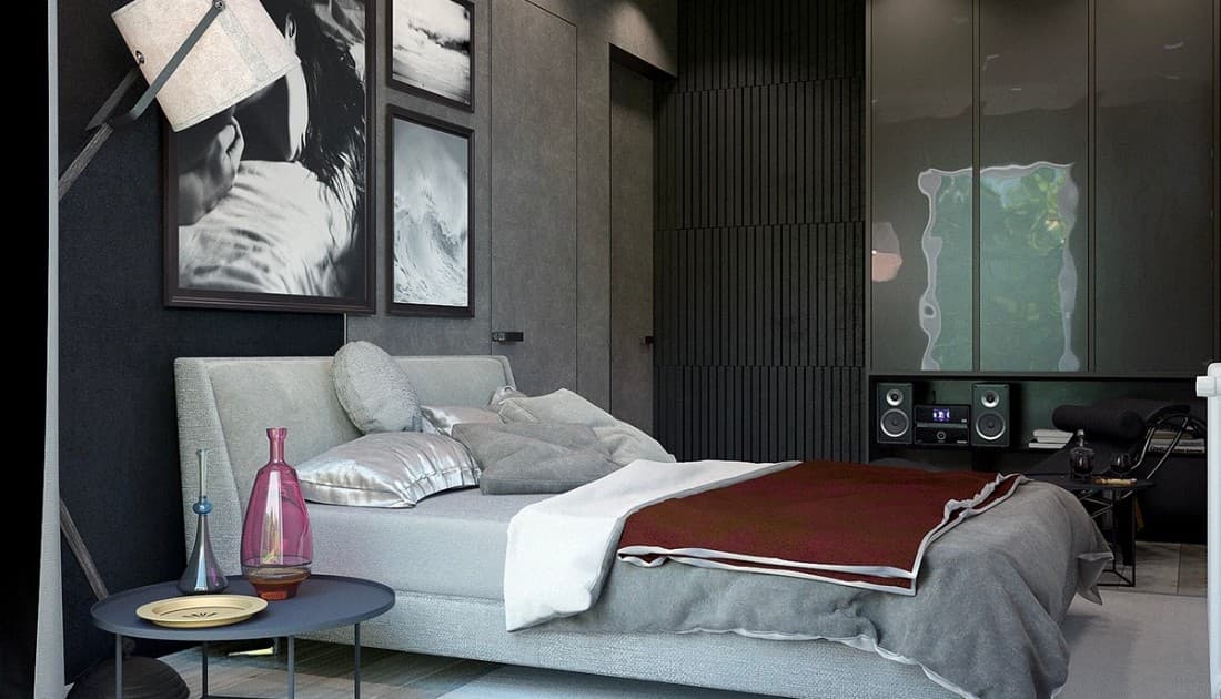 Phòng ngủ phong cách Bắc Âu mang đến cảm giác thanh thoát, nhẹ nhàng