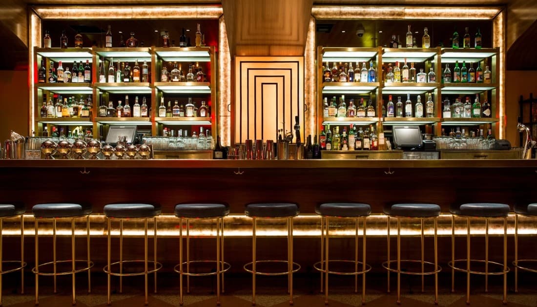 Bố trí nội thất bar vũ trường mang phong cách hiện đại