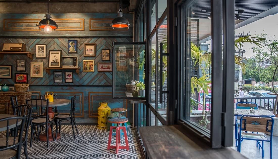 Ấn tượng với thiết kế quán cà phê Vintage style cổ xưa 