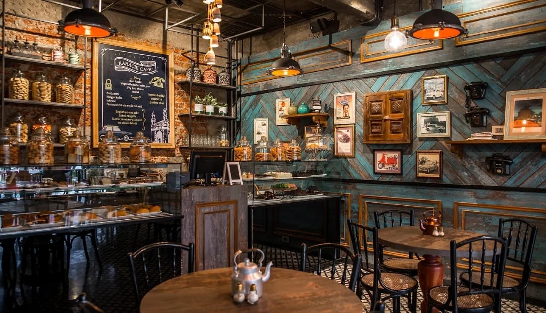 Ấn tượng với thiết kế quán cafe Vintage style cổ xưa 