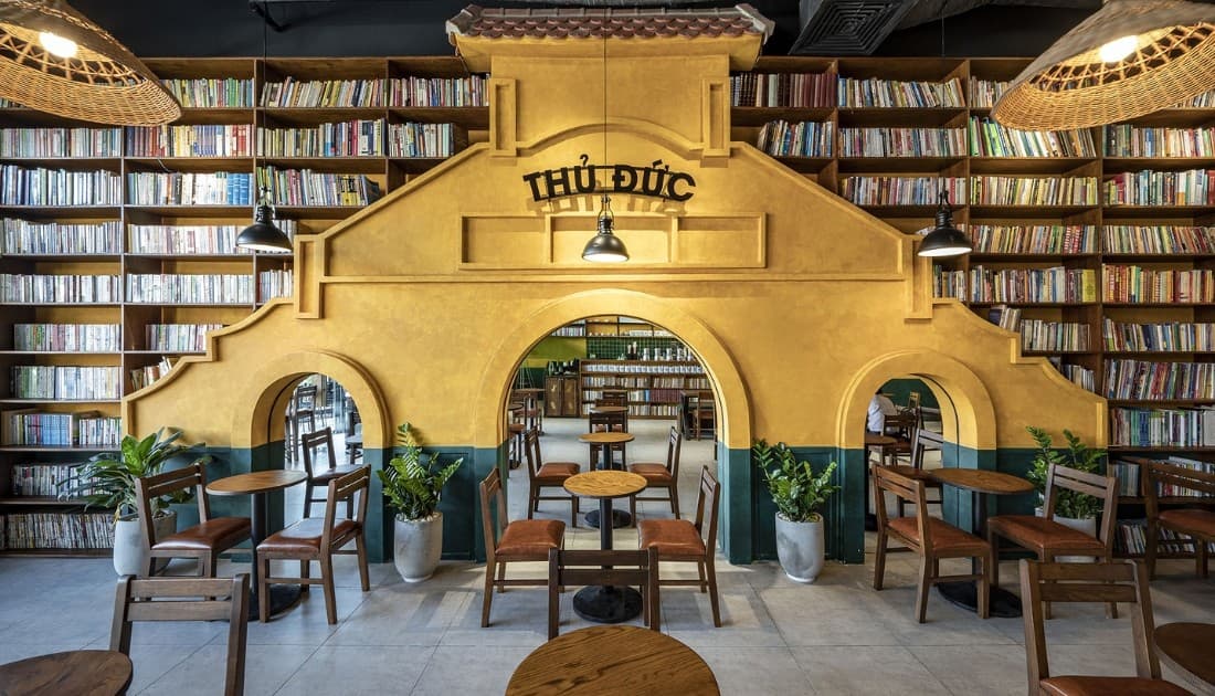 Ý tưởng thiết kế quán cafe phong cách cổ xưa nhẹ nhàng, tinh tế