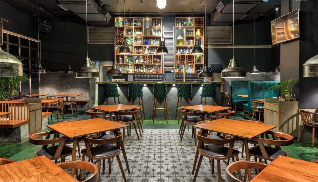 Bài trí quán cafe 60m2 mộc mạc, giản dị
