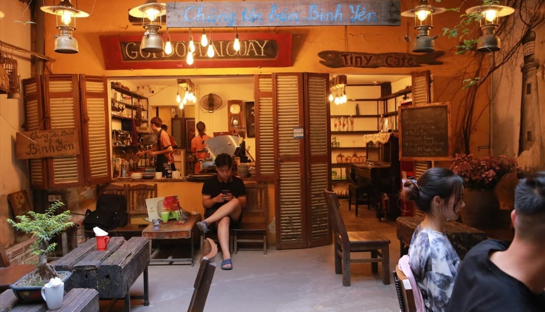 Sử dụng đồ nội thất vintage