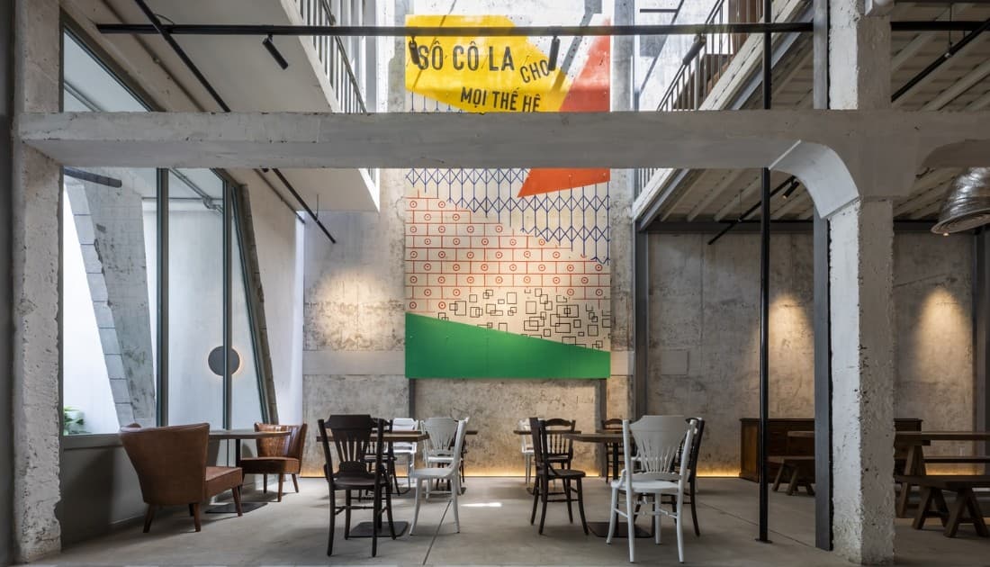 Tạo điểm nhấn nổi bật cho quán cafe