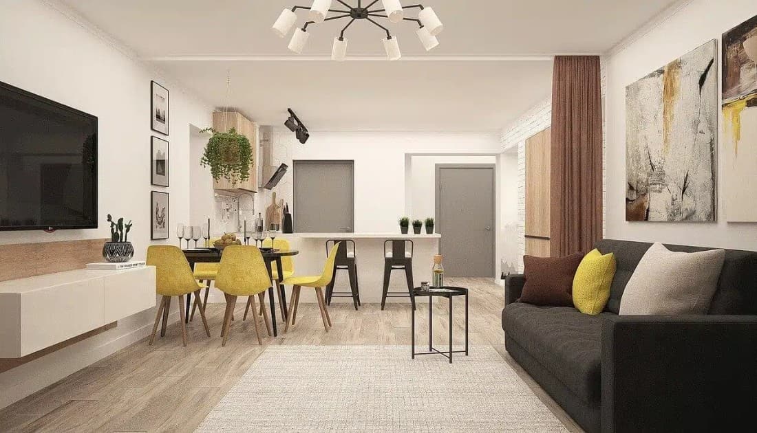110m2 là một diện tích vừa phải để bạn có thể sắm sửa những vật dụng nội thất cần thiết.