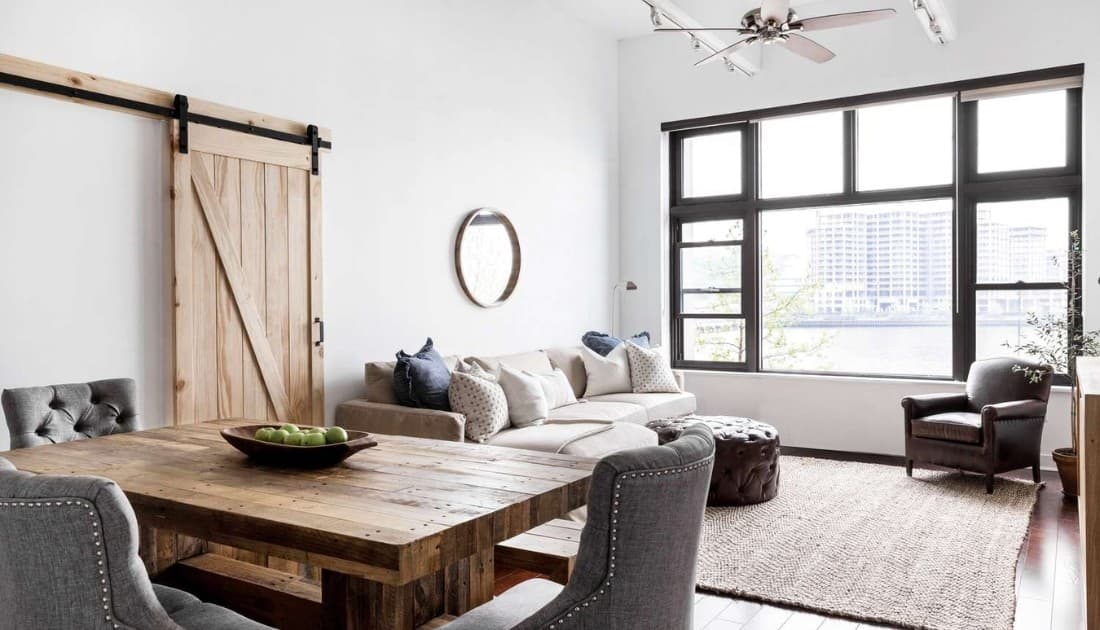 Thiết kế phong cách Rustic mang đến cho bạn một trải nghiệm sống vô cùng thân thiện và gần gũi