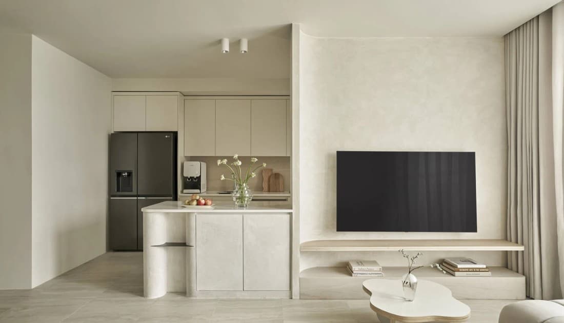 Diện tích 120m2 sẽ dễ khiến bạn mất kiểm soát về mặt không gian bởi khá rộng.