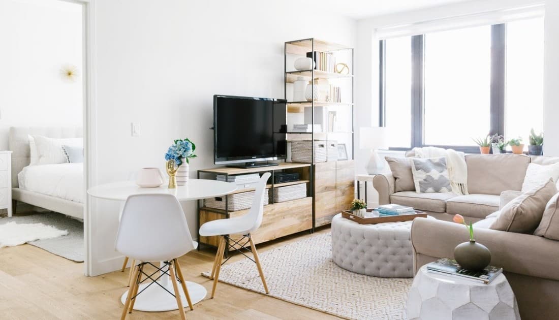 Thiết kế nội thất chung cư 54m2 cần được ưu tiên những thiết kế nhỏ gọn để tránh gây rối không gian