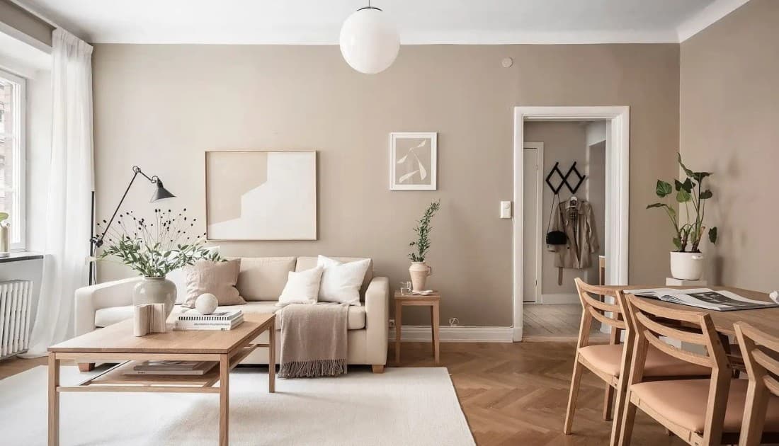 Lựa chọn màu sắc chủ đạo cho căn hộ 56m2
