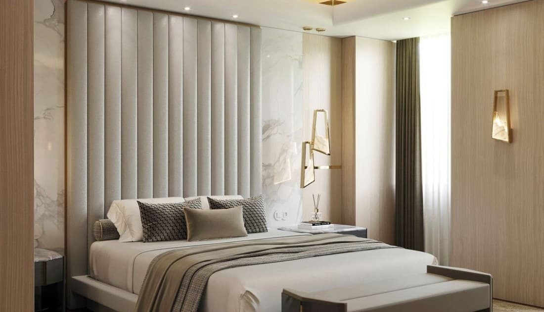 Mẫu thiết kế nội thất phòng ngủ nhỏ diện tích 7m2 đơn giản