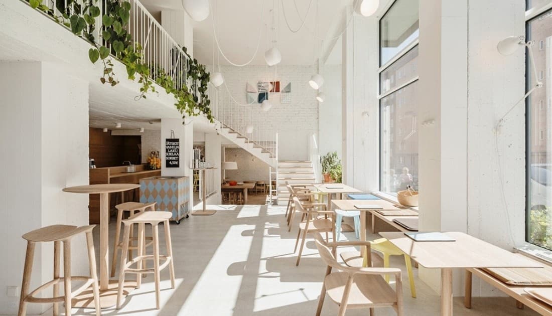 KKhouse - đơn vị thiết kế quán cafe phong cách Scandinavian chuyên nghiệp