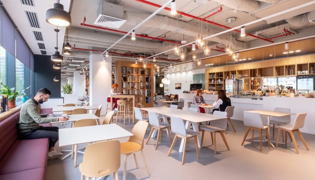 Quán cafe phong cách Scandinavian công nghiệp