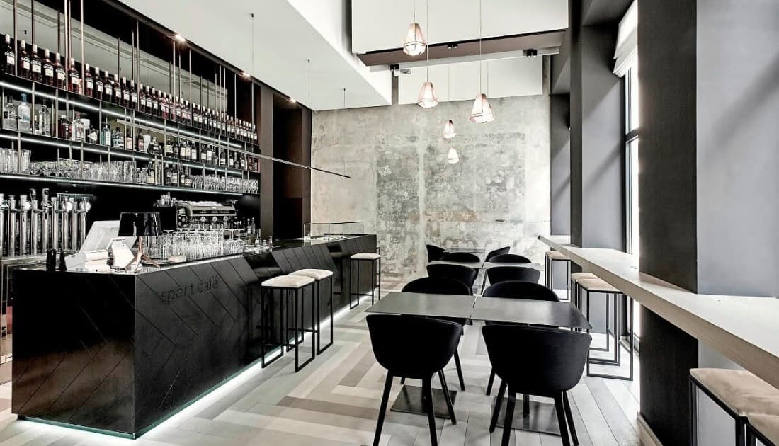 “Less is more”, tinh giản những chi tiết phức tạp, giúp quán cafe trở nên tinh tế