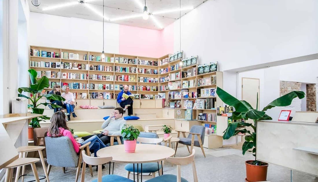 Không gian cafe sách yên tĩnh sẽ chính là lựa chọn của nhiều bạn trẻ