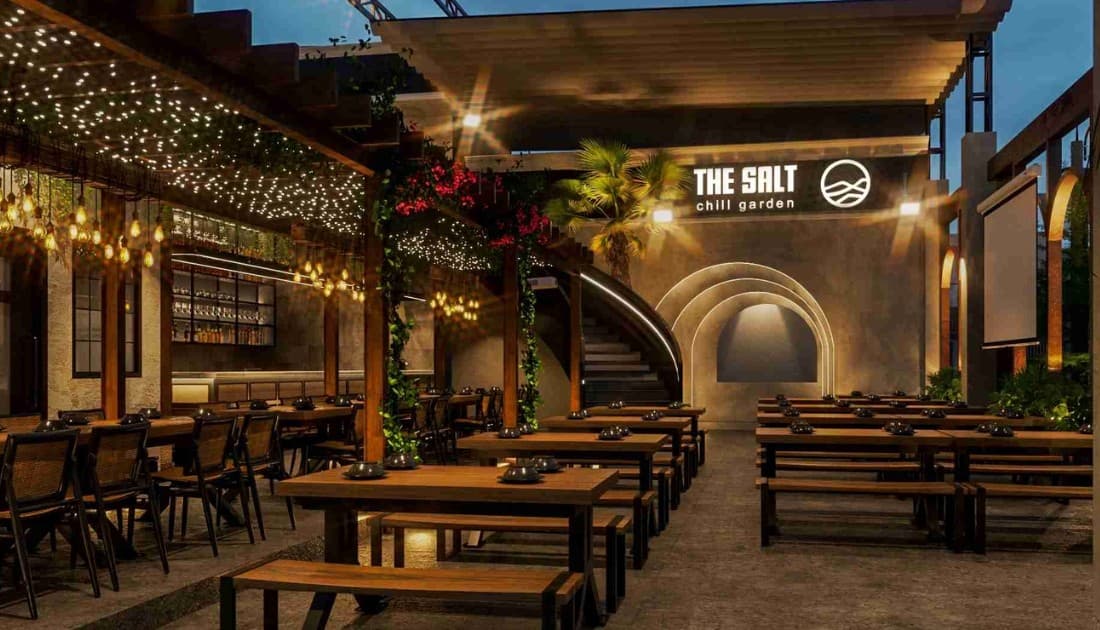 Thiết kế quán cafe chill sân vườn