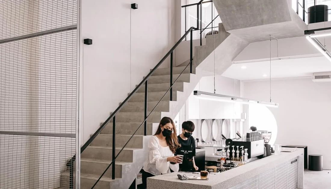 Tone đen trắng đem lại sự kết hợp vô cùng linh hoạt