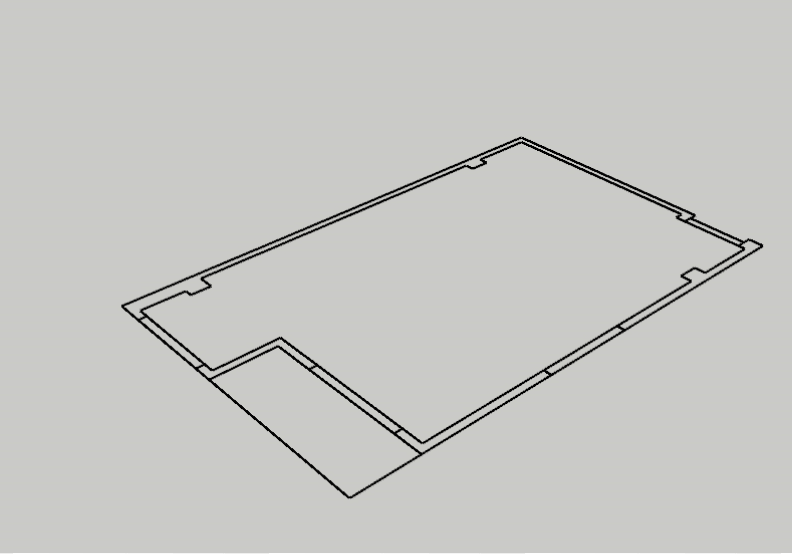 Thực hành tạo Face trong sketchup 
