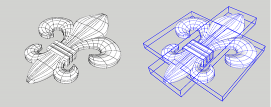 Tạo và Phá Component trong Sketchup 2